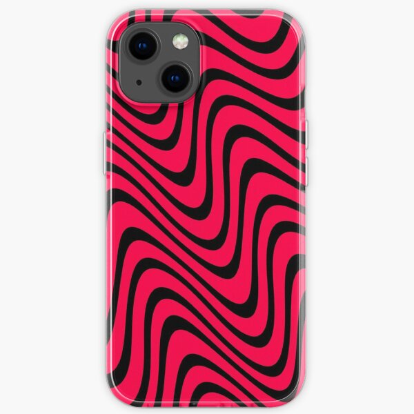PewDiePie Rot und Schwarz iPhone Flexible Hülle