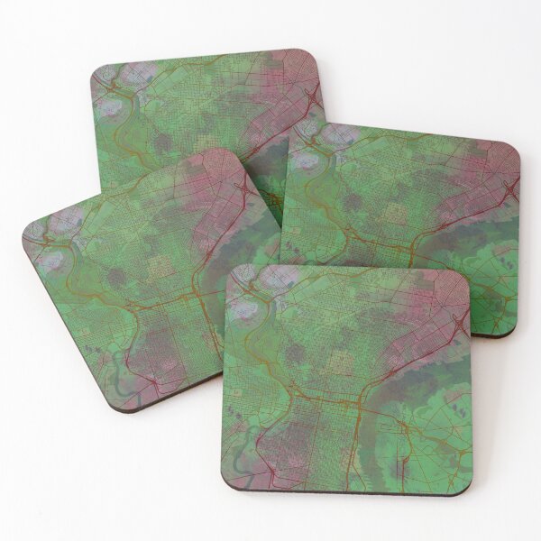 Item preview, Philadelphia Pennsylvania Street Map Green Planet designed and sold by IvonDesign.