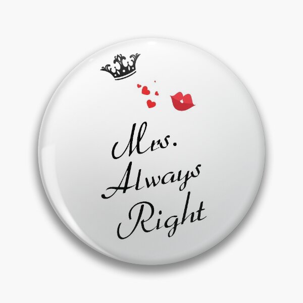 Item preview, Mr Right and Mrs Always Right Funny Apron for Sweet Couple with Large, Best for Kitchen Cooking, Grilling, Baking, Gardening designed and sold by MalikaBela.
