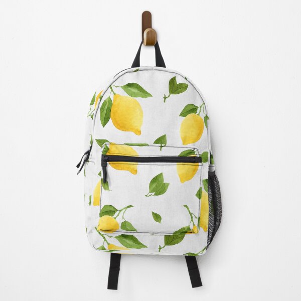 Item preview, Bright yellow watercolor lemons seamless pattern designed and sold by helga-wigandt.
