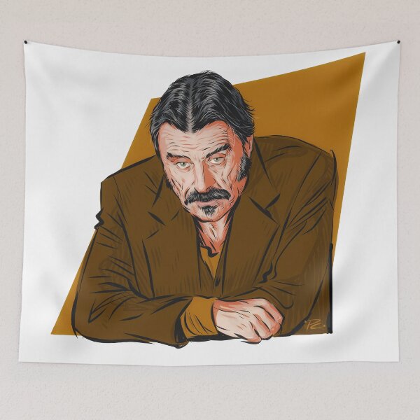 Item preview, Ian McShane - An illustration by Paul Cemmick designed and sold by TIGERDAVER.