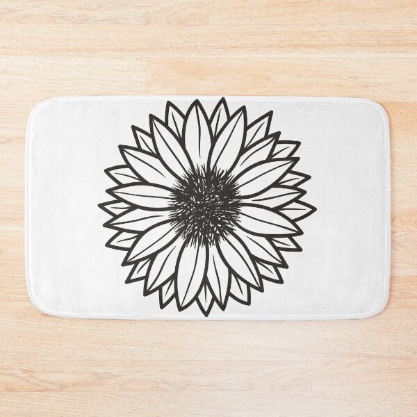 Item preview, Sun Flower Doodle designed and sold by CottonandCasual.