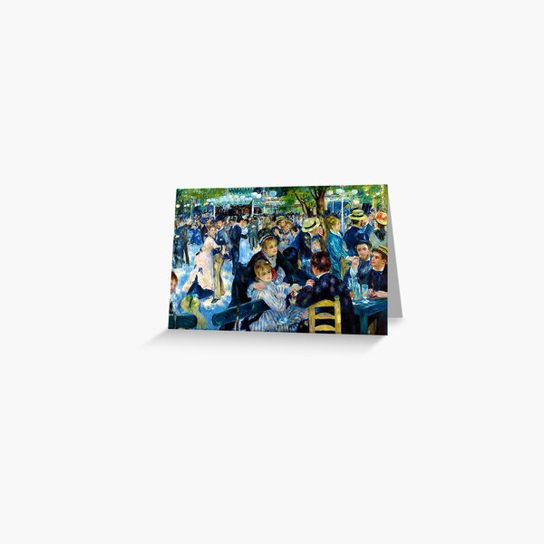 Dance in the Moulin de la Galette Renoir Greeting Card