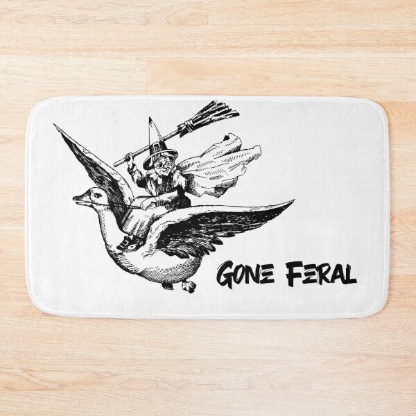 Item preview, Gone Feral - Riding a goose designed and sold by thunderox.