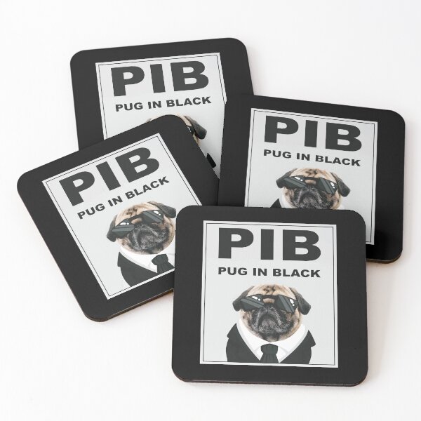 Item preview, PIB Pug in Black designed and sold by Ju Hespan.