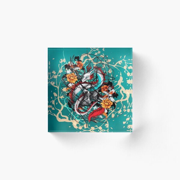 Dragon Acrylic Block