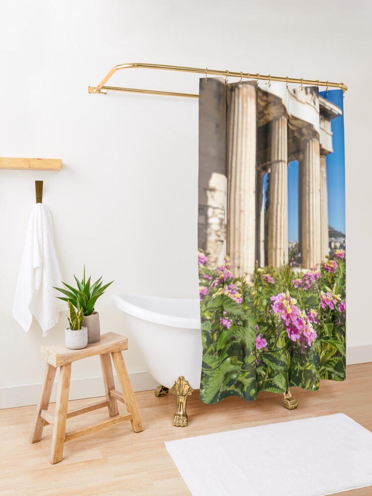 "Ancient Agora of Athens, Greece" Shower Curtain for Sale by