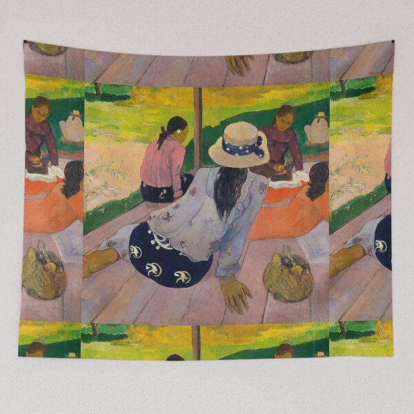 Item preview, Paul Gauguin the Siesta tahiti women impressionist designed and sold by conceptDVS.