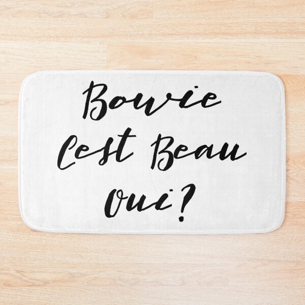 Item preview, Bowie French Script designed and sold by Beau-Oui.