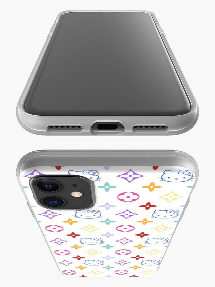 Alternate view of RAINBOW 2000s 00sY2K kitty designer print iPhone Case & Cover
