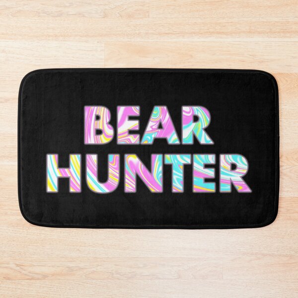 Item preview, BEAR HUNTER In Psychedelic Colours designed and sold by SquareClub.