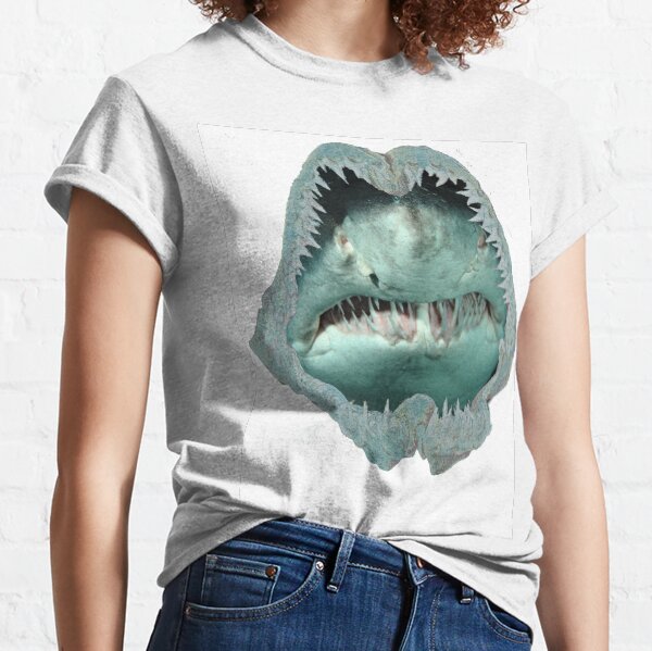 Jaw of the Raggie (Ragged tooth shark) Classic T-Shirt