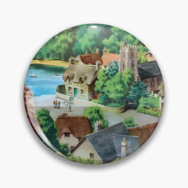 Item preview, Railway Poster Devon designed and sold by stickart-marek.