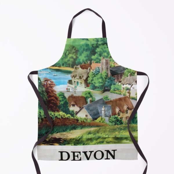 Item preview, Railway Poster Devon designed and sold by stickart-marek.