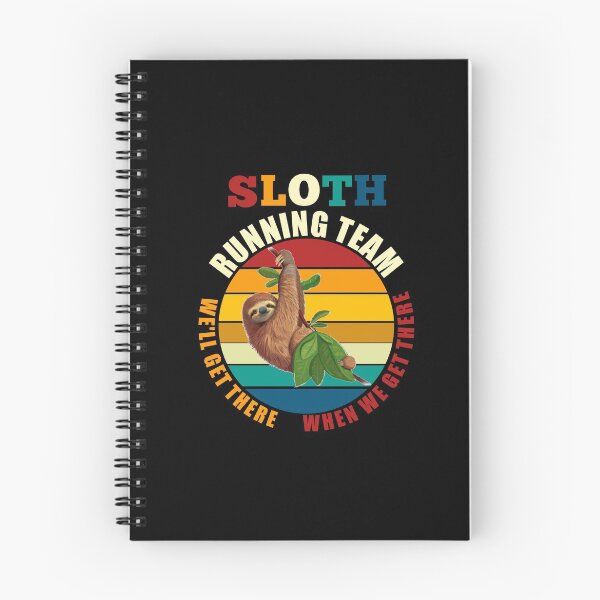 Item preview, Sloth running team designed and sold by TopDesignArt.