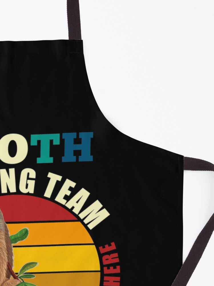 Alternate view of Sloth running team Apron