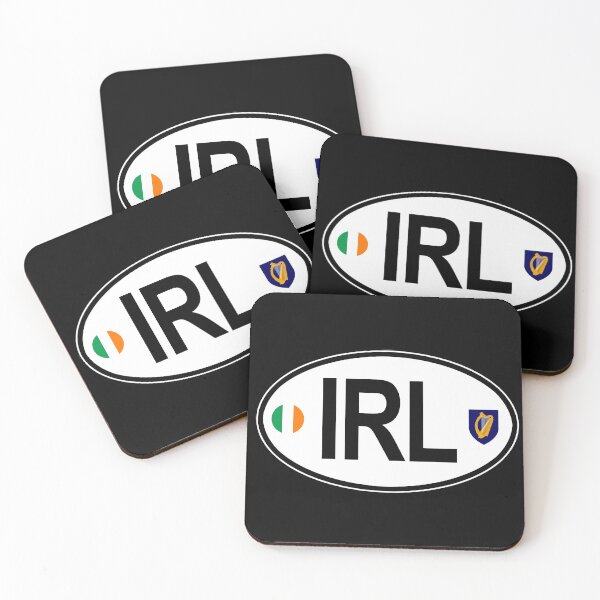 Item preview, Ireland Oval Country Code Decal designed and sold by rogue-design.