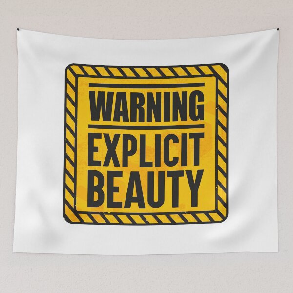 Item preview, Warning, Explicit beauty designed and sold by Lhadii.