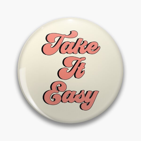 Item preview, Take It Easy Retro designed and sold by modernvibe.