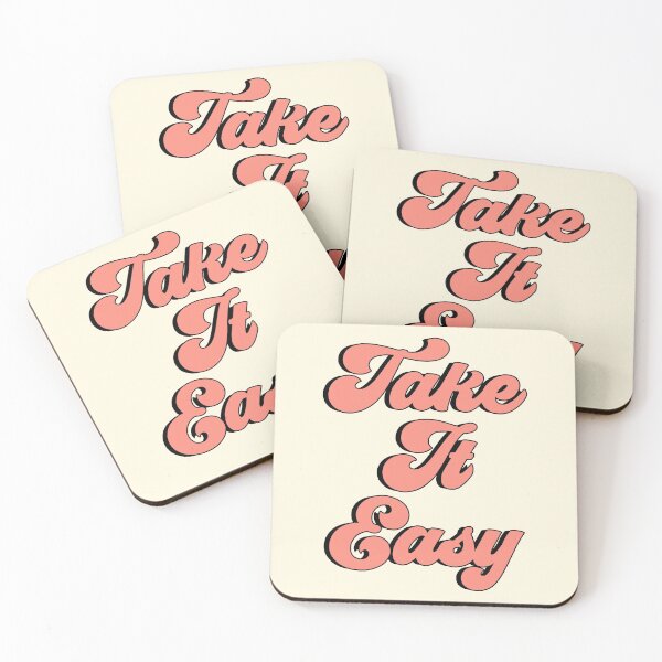 Item preview, Take It Easy Retro designed and sold by modernvibe.