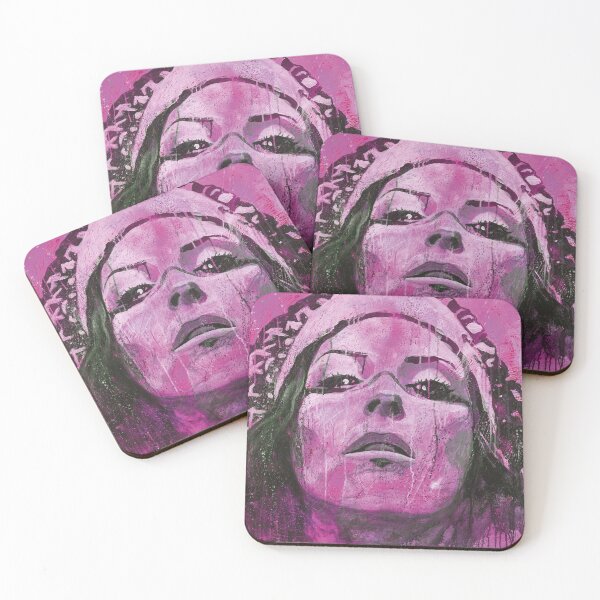 Item preview, FACE INDIAN WOMAN (pink) designed and sold by Didier Chastan.