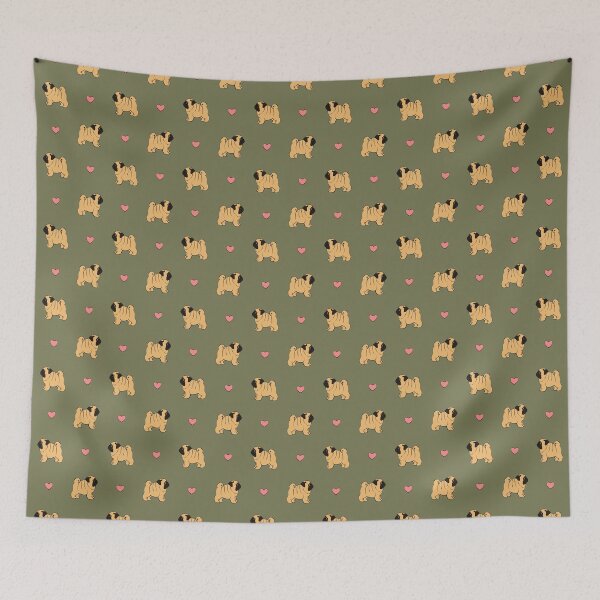 Item preview, Pug dog print. designed and sold by CraftCloud.