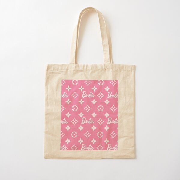 Flor de barbie Bolsa de algodón
