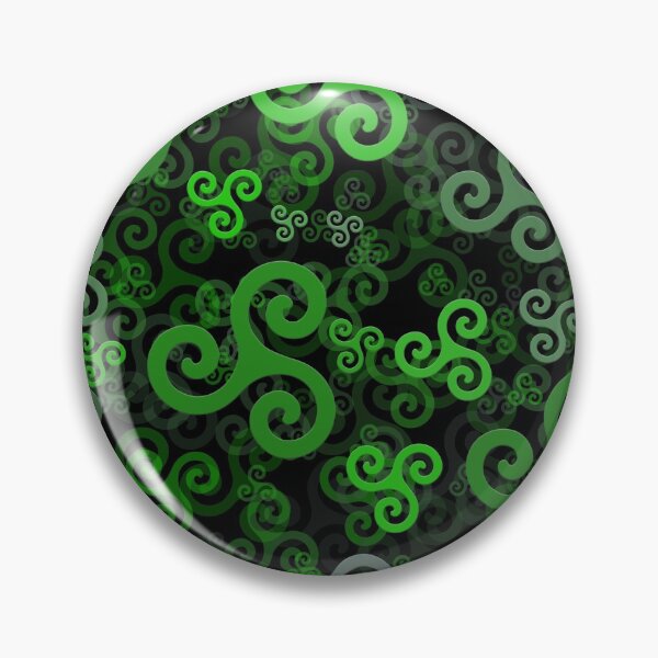 Item preview, Triskele triskelion in green  designed and sold by joshuayule.