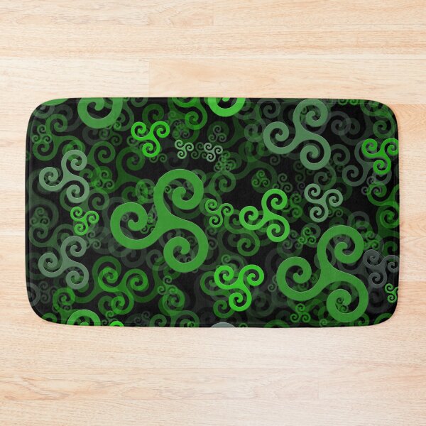 Item preview, Triskele triskelion in green  designed and sold by joshuayule.