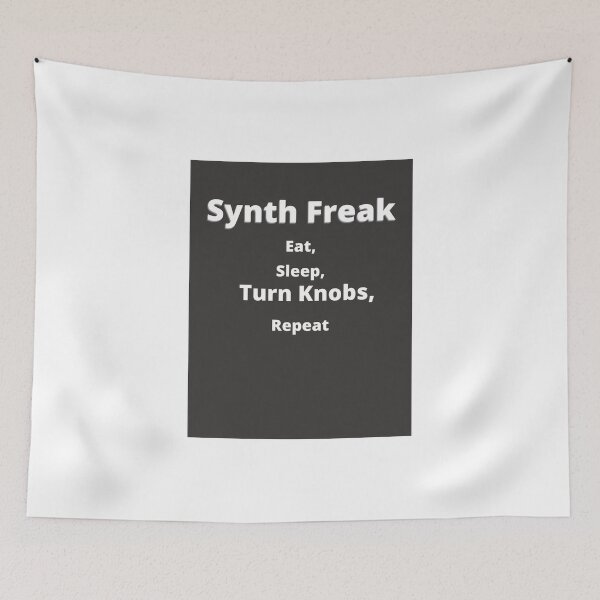 Item preview, Synth shirt, Synth player, Synthesizer freak, Synthesizer designed and sold by Stickers Bomb.