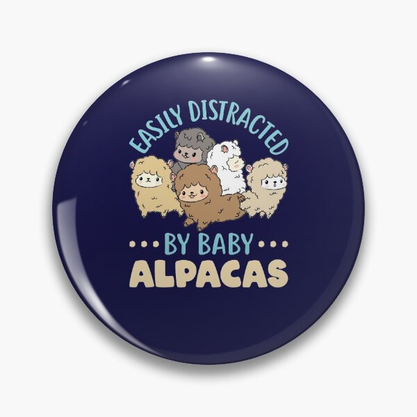 Item preview, Easily Distracted by Baby Alpacas designed and sold by jaygo.