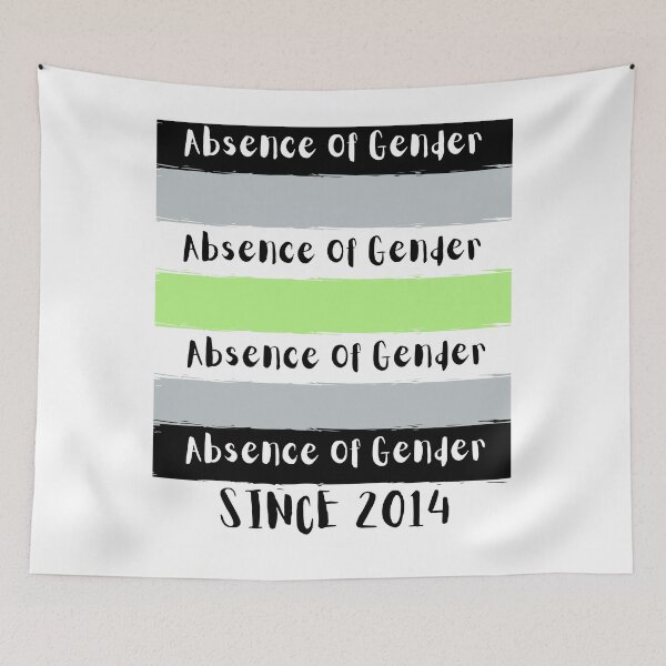 Item preview, Agender Flag Meaning designed and sold by ZayZayDesigns.