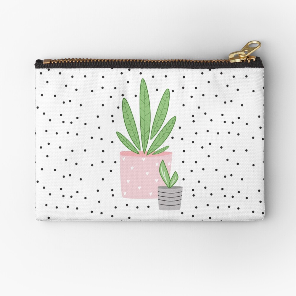 Plant life Zipper Pouch