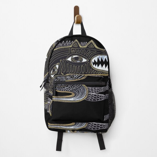 decorative surreal dragon Backpack