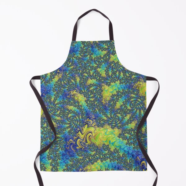 Item preview, Blue and Yellow Fractal designed and sold by Kaleiope Studio.