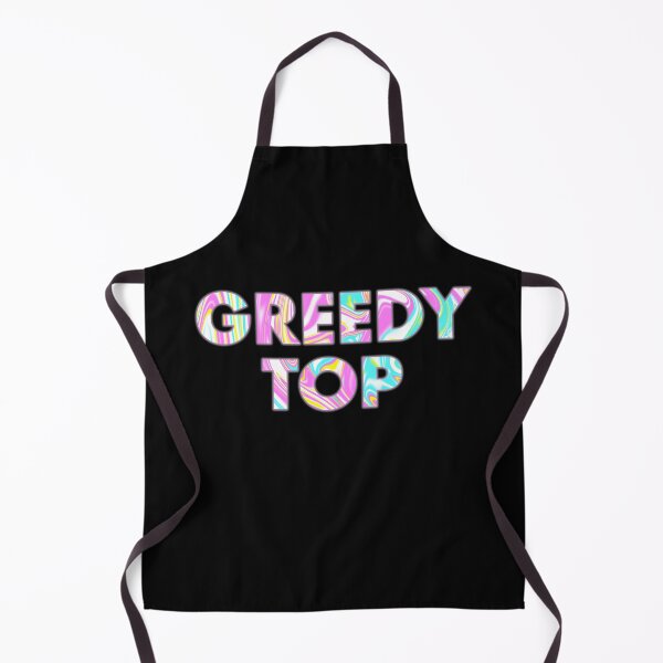 Item preview, GREEDY TOP In Psychedelic Colours designed and sold by SquareClub.