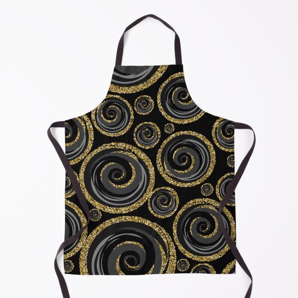 Item preview, Circle gold glitter pattern designed and sold by NewWorldIsHere.