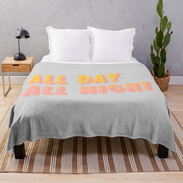 Item preview, All Day All Night - Typography designed and sold by mkattner.
