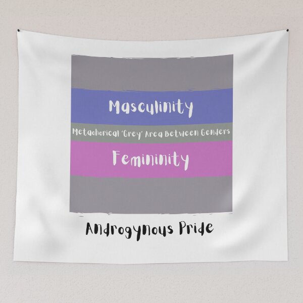 Item preview, Androgynous Flag Meaning designed and sold by ZayZayDesigns.
