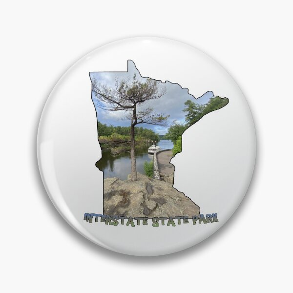 Item preview, Minnesota State Outline (Interstate State Park) designed and sold by gorff.