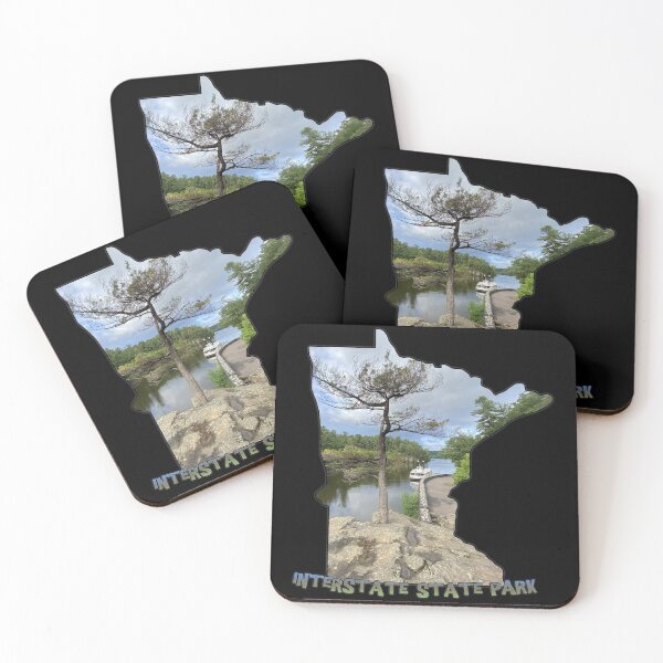 Item preview, Minnesota State Outline (Interstate State Park) designed and sold by gorff.