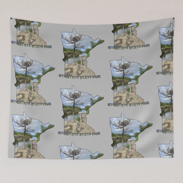 Item preview, Minnesota State Outline (Interstate State Park) designed and sold by gorff.