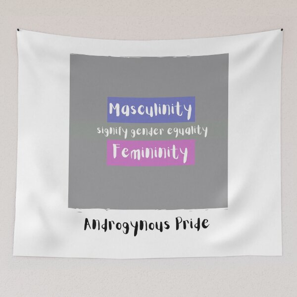 Item preview, Androgynous Equals Flag Meaning designed and sold by ZayZayDesigns.