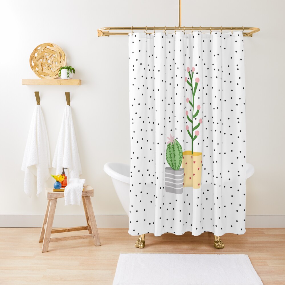 Plant life, cactus Shower Curtain