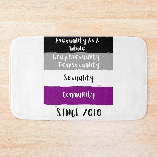 Item preview, Asexual Flag Meaning designed and sold by ZayZayDesigns.