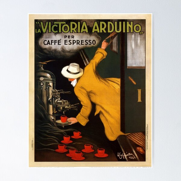 Item preview, Vintage Poster - Italy - Coffee - Victoria Arduino, 1922 designed and sold by imageresource.