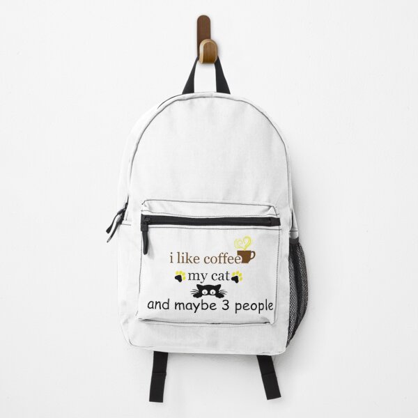 Item preview, i like coffee , my cat and maybe 3 people designed and sold by bkjournaly2020.