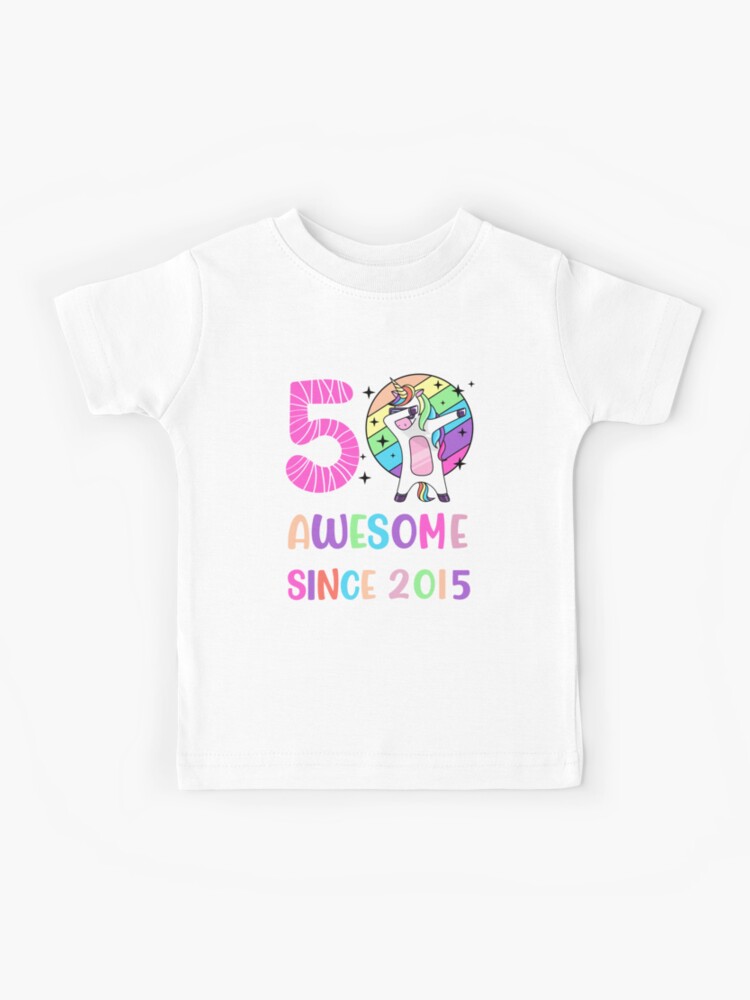 girls 5th birthday shirt