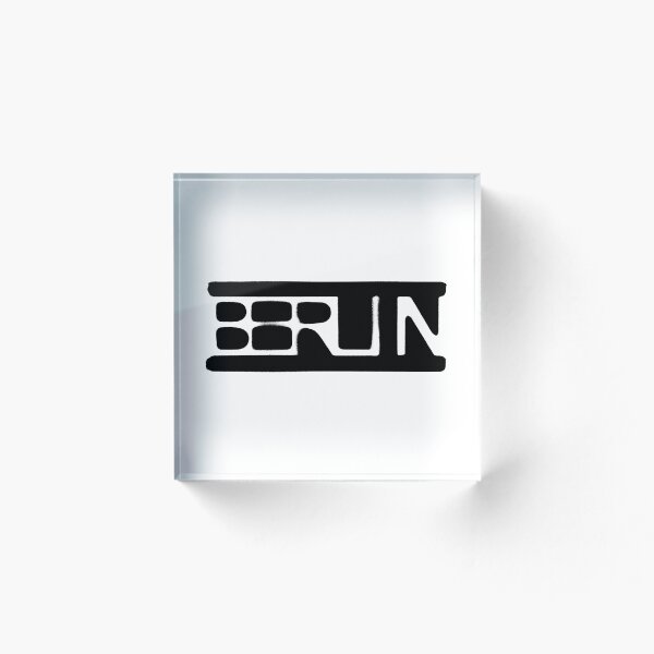 Item preview, Berlin stencil graphic designed and sold by UDDesign.