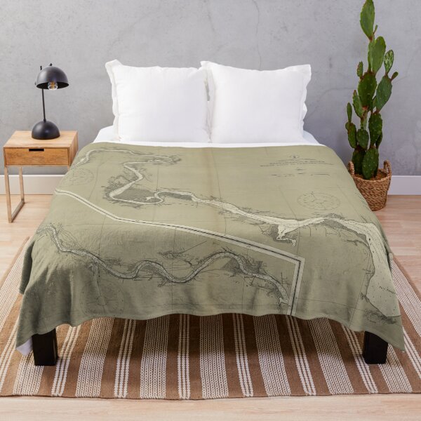 Item preview, Vintage Map of the Rappahannock River (1911) designed and sold by BravuraMedia.